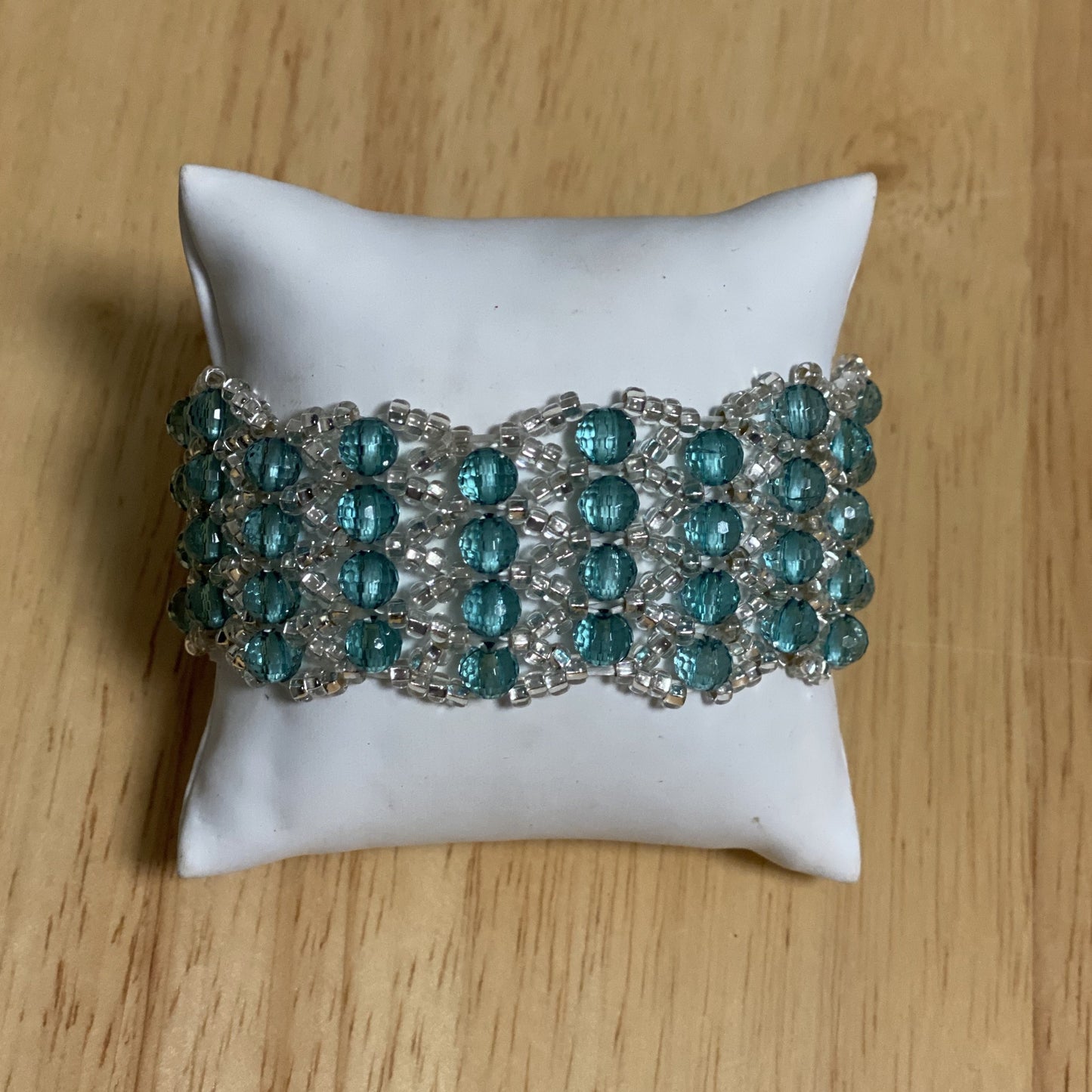 Handmade Beaded Wide Bracelets