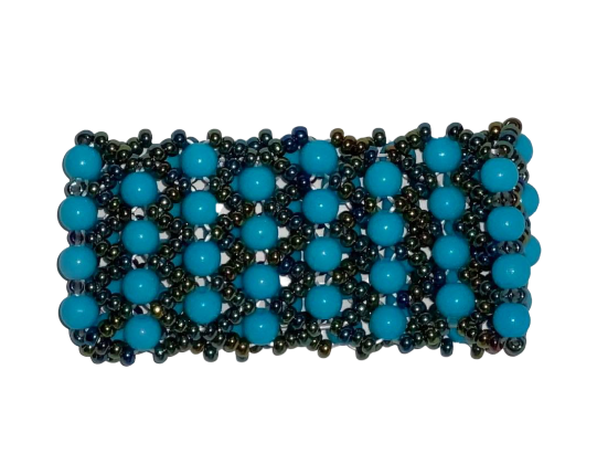 Handmade Beaded Wide Bracelets