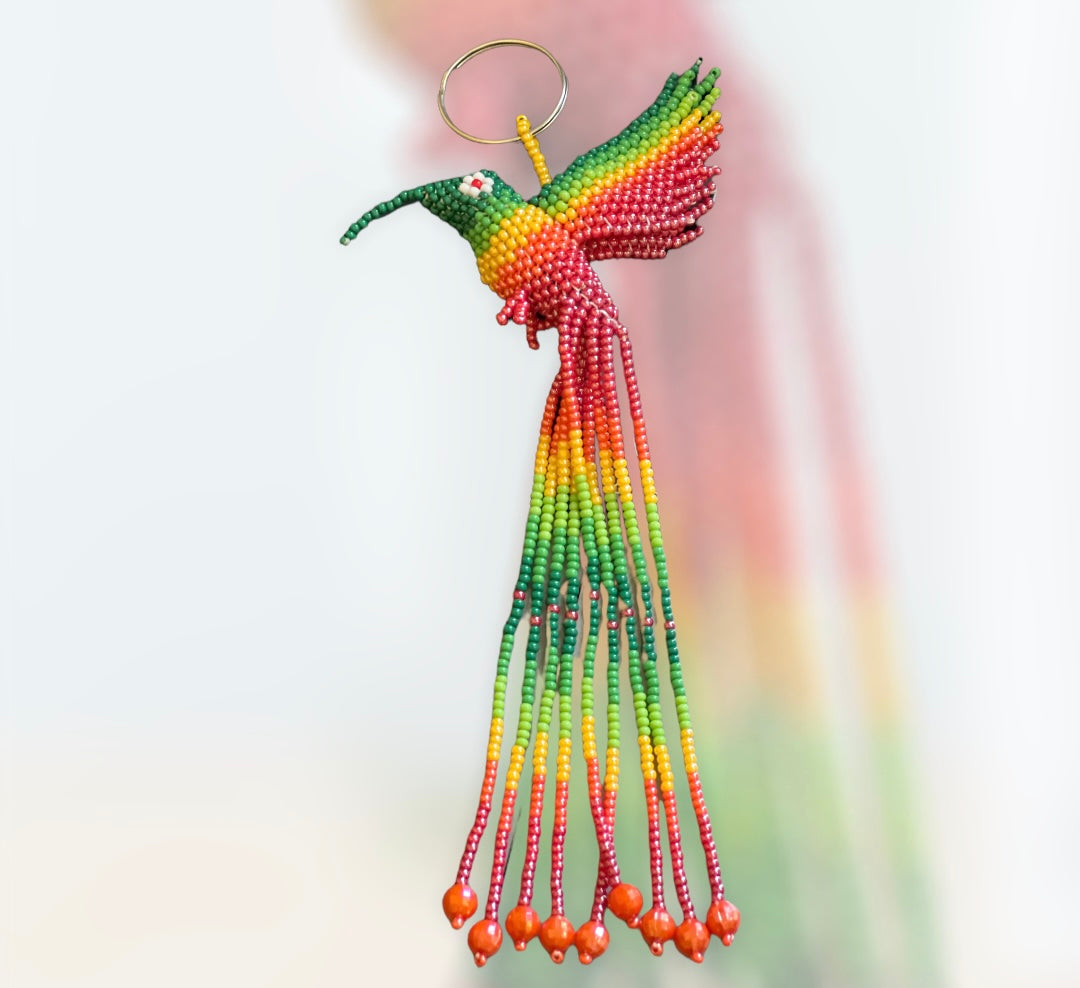 Handmade Humming-bird key chain